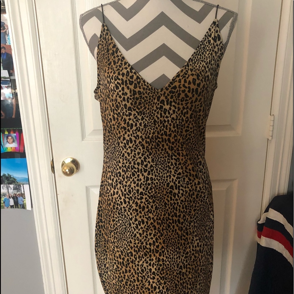 Brand new H&M bodycon cheetah